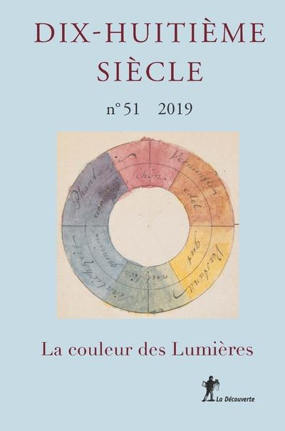 Emprunter Dix-huitième siècle/512019/La couleur des Lumières livre