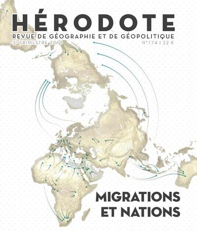 Emprunter Hérodote N° 174, 3e trimestre 2019 : Migrations et nations livre