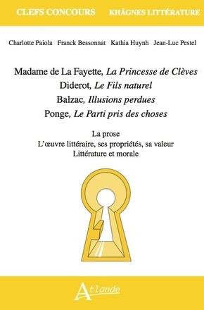 Emprunter Madame de La Fayette, La Princesse de Clèves ; Diderot, Le Fils naturel ; Balzac, Illusions perdues livre