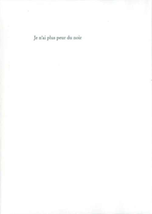 Emprunter Je n'ai plus peur du noir livre