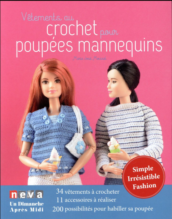 Emprunter Vêtements au crochet pour poupées mannequins livre
