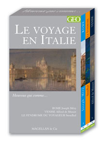Emprunter Le voyage en Italie. Coffret en 3 volumes : Rome ; Venise ; Le Syndrome du voyageur livre