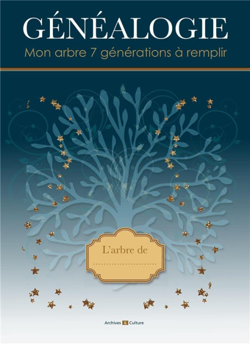 Emprunter Généalogie. Mon arbre 7 générations à remplir livre