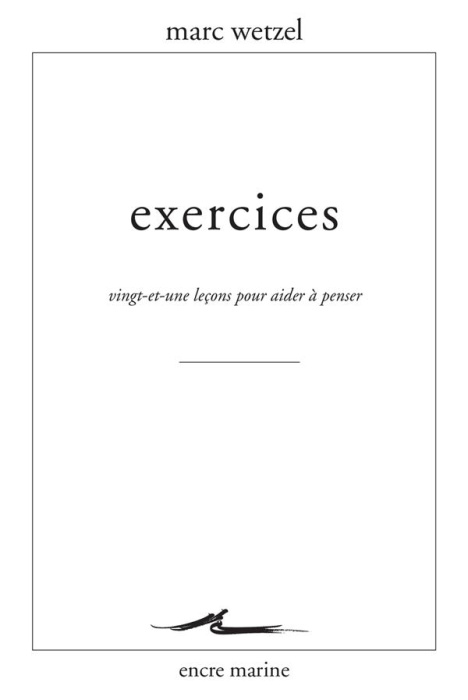 Emprunter Exercices. Vingt-et-une leçons pour aider à penser livre