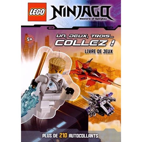 Emprunter Un, deux, trois... Collez ! Lego Ninjago Masters of Spinjitzu livre