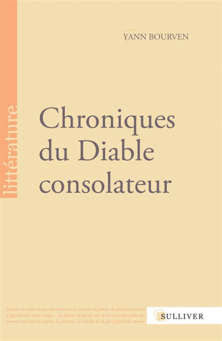 Emprunter Chroniques du Diable consolateur livre