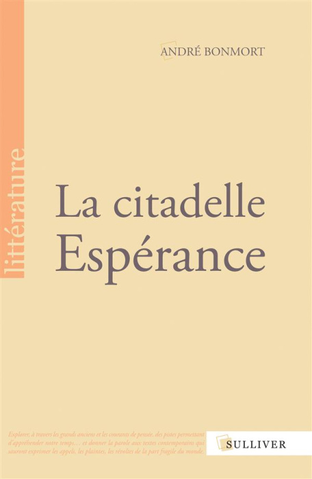 Emprunter La citadelle Espérance livre