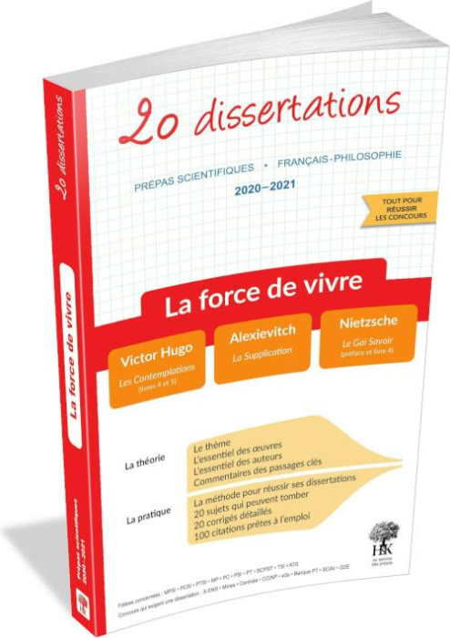 Emprunter 20 dissertations avec analyses et commentaires sur le thème La force de vivre. Victor Hugo, Les cont livre