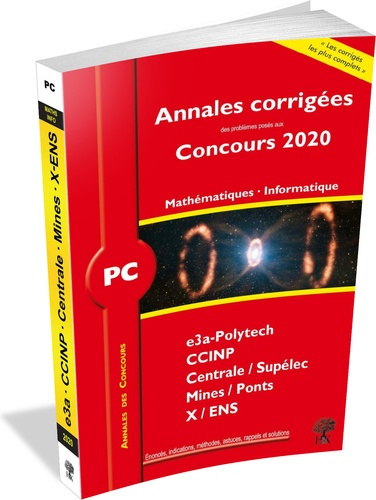 Emprunter Mathématiques - Informatique PC. Edition 2020 livre