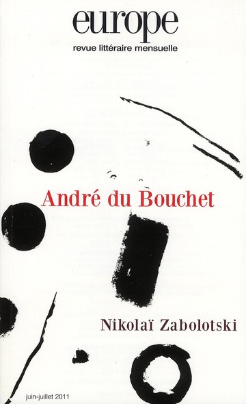 Emprunter ANDRE DU BOUCHET 986 987 JUIN JUILLET 2011 livre
