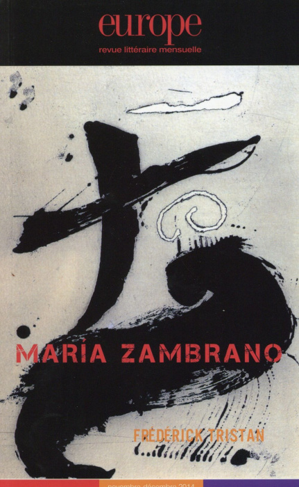Emprunter MARIA ZAMBRANO N 1027 1028 NOV DEC 2014 livre