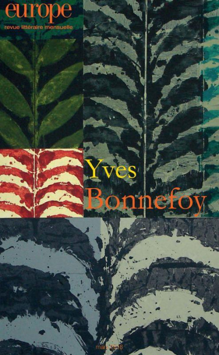 Emprunter Europe/1067/Yves Bonnefoy / Mars 2018 livre