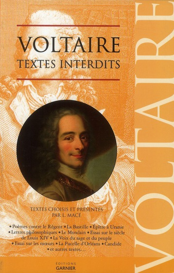 Emprunter Voltaire. Textes interdits livre
