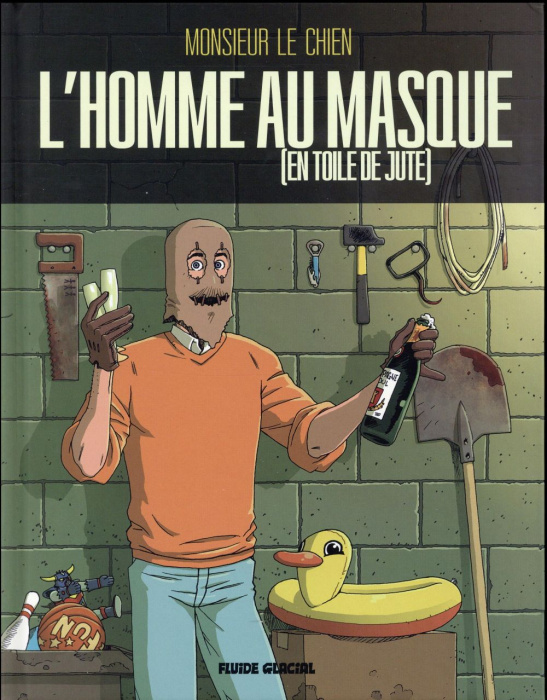 Emprunter L'homme au masque (en toile de jute) livre