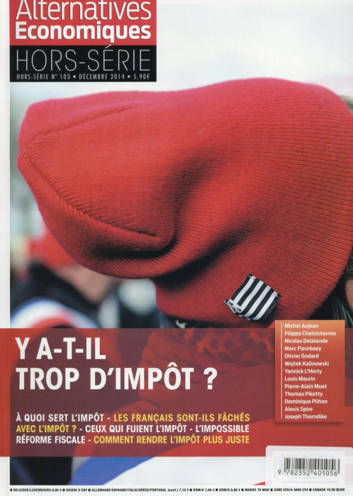 Emprunter Alternatives économiques Hors-série N° 103, Décembre 2014 : Y a-t-il trop d'impôt ? livre