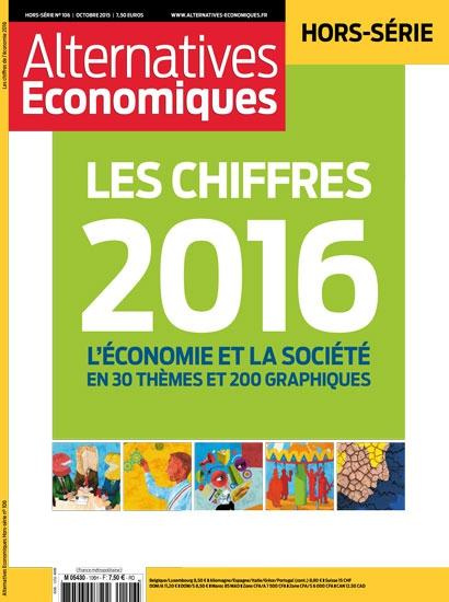 Emprunter Alternatives économiques Hors-série N° 106, octobre 2015 : Les chiffres 2016. L'économie et la socié livre