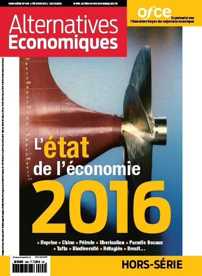 Emprunter Alternatives économiques Hors-série N° 108, février 2016 : L'état de l'économie 2016 livre