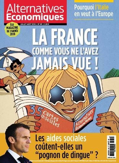 Emprunter Alternatives économiques N° 381, juillet-août 2018 : La France comme vous ne l'avez jamais vue ! livre