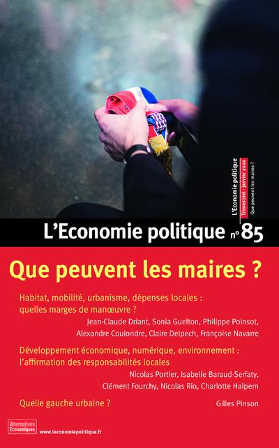Emprunter L'Economie politique N° 85, janvier 2020 : Que peuvent les maires ? livre