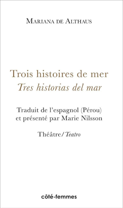 Emprunter TROIS HISTOIRES DE MER TRES HISTORIAS DEL MAR THEATRE TEATRO livre