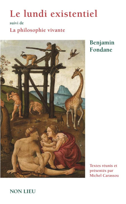 Emprunter Le lundi existentiel suivi de La philosophie vivante livre