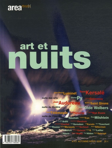 Emprunter Arearevue)s( N° 13, Automne-Hiver 2006 : Art et nuits livre
