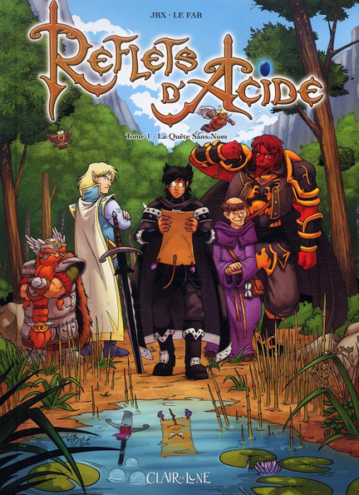Emprunter Reflets d'acide Tome 1 : La Quête Sans Nom livre