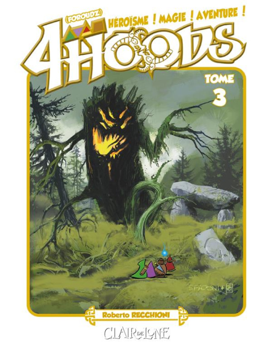Emprunter 4Hoods Tome 3 : Le jeu des fées %3B La tapisserie de bourbe %3B Le chant des dunes %3B Le heaume des langa livre
