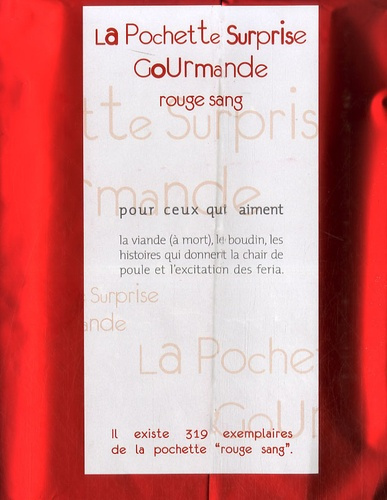 Emprunter POCHETTE SURPRISE ROUGE SANG livre