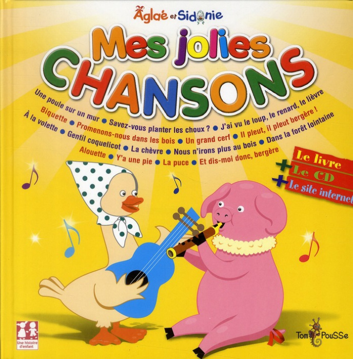 Emprunter Aglaé et Sidonie. Mes jolies chansons, avec 1 CD audio livre