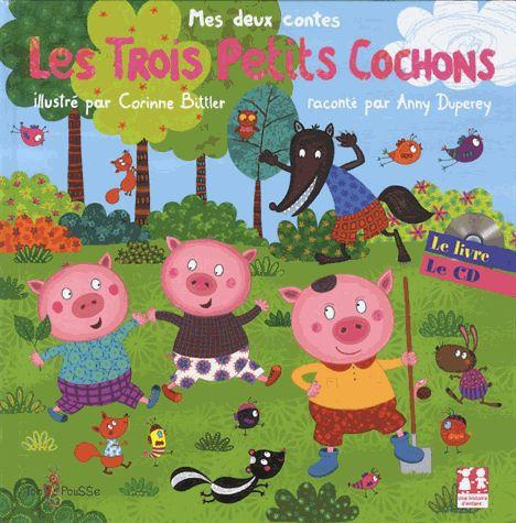 Emprunter Les trois petits cochons ; Boucle d'or. Avec 1 CD audio livre