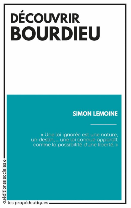 Emprunter Découvrir Bourdieu livre