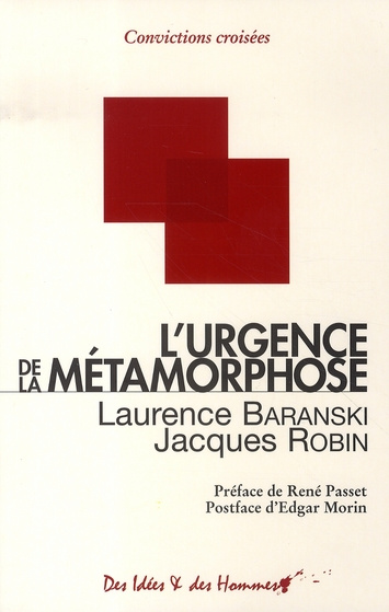 Emprunter URGENCE DE LA METAMORPHOSE livre
