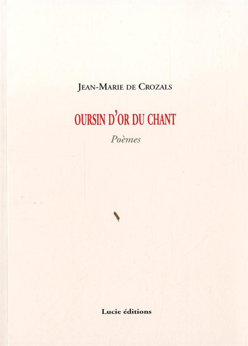 Emprunter Oursin D'Or Du Chant livre