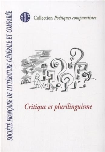 Emprunter Critique et plurilinguisme livre