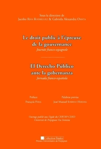 Emprunter Le droit public à l'épreuve de la gouvernance. Journée franco-espagnole livre