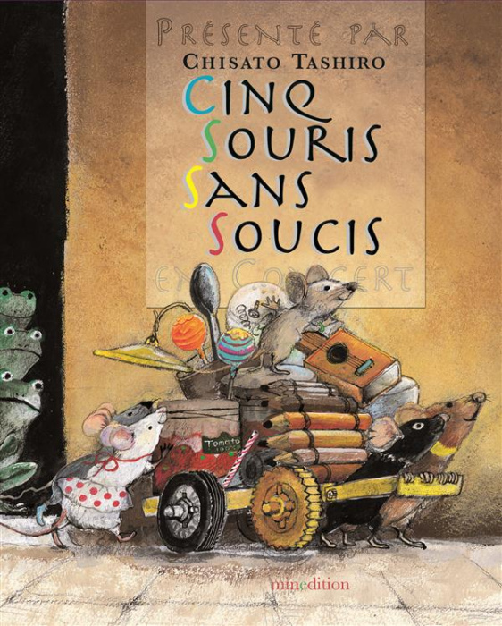 Emprunter CINQ SOURIS SANS SOUCIS MINI livre