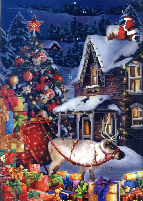 Emprunter Calendrier de l'Avent Douce nuit livre