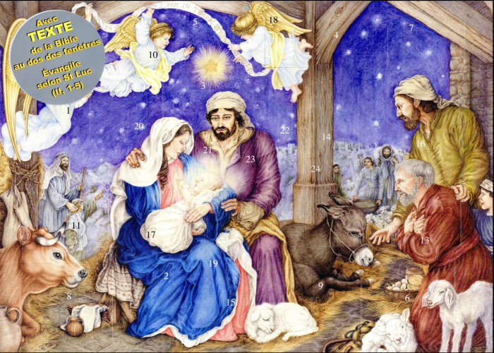 Emprunter Calendrier de l'Avent Le petit Jésus est né livre