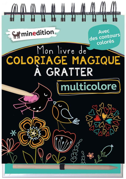 Emprunter Mon livre de coloriage magique à gratter multicolore. Avec un crayon en bois livre