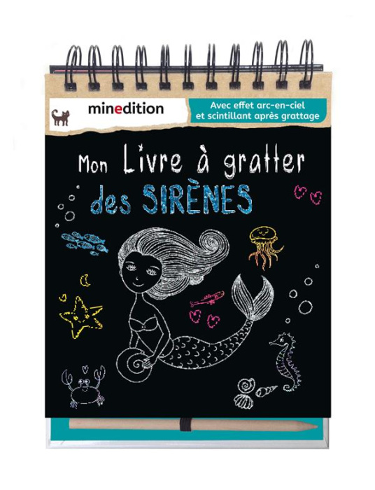 Emprunter Mon livre à gratter des sirènes. Avec 1 crayon en bois livre