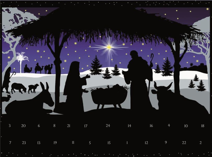 Emprunter Calendrier de l'Avent Ombres et Lumière de Noël livre