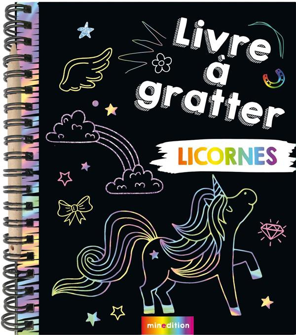 Emprunter Mon livre à gratter licornes. Avec un crayon en bois livre