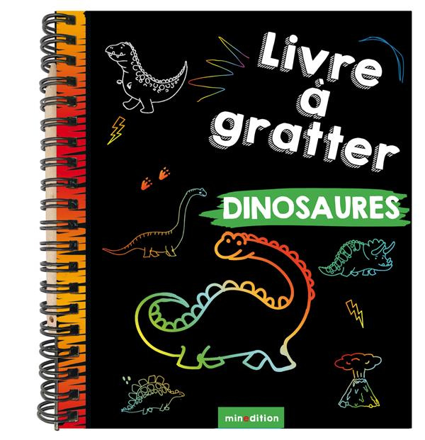 Emprunter Livre à gratter Dinosaures. Avec 1 crayon en bois livre