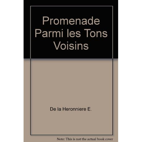Emprunter Promenade parmi les tons voisins livre