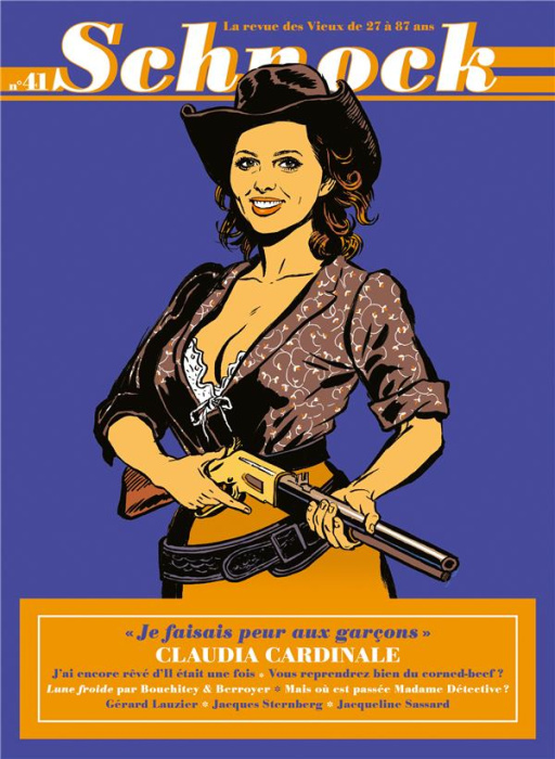 Emprunter Schnock N° 41, hiver 2021 : Claudia Cardinale. 