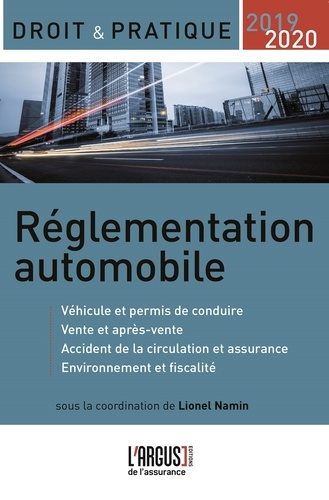 Emprunter Réglementation automobile. Edition 2019-2020 livre