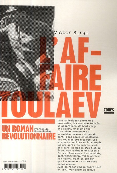 Emprunter L'affaire Toulaev. Un roman révolutionnaire livre