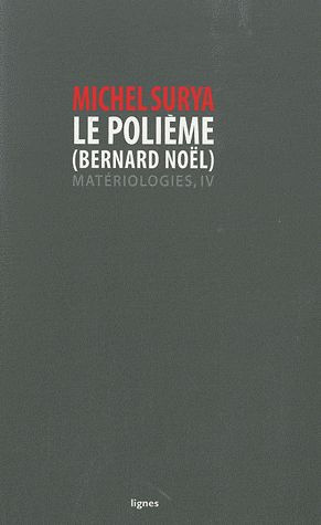 Emprunter Matériologies. Tome 4, Le polième (Bernard Noël) livre
