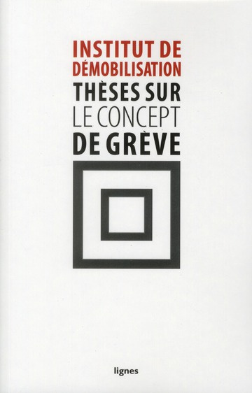 Emprunter Thèses sur le concept de grève livre